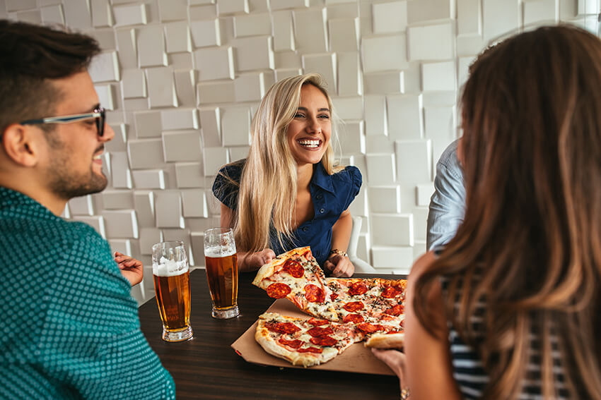 Pizzas para compartir. Bienvenidos a Pizza Nonno.